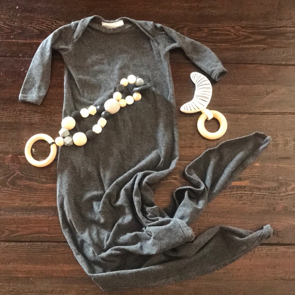 Designer Bamboo Knotted Sleeper (0-3 months)